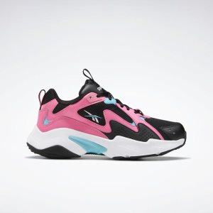 Reebok Royal Turbo Impulse 2.0 Turnschuhe Kinder - Schwarz/Rosa/Blau - DE 056-IBJ